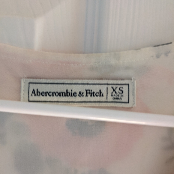 Abercrombie&Fitch floral chiffon fit and flare dress - Picture 4 of 4